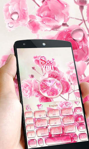 GO Keyboard Theme Drops screenshot 5