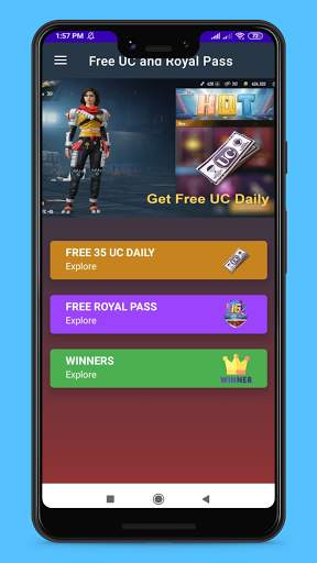 Free Uc And Royal Pass 16 screenshot 1