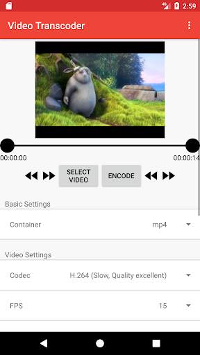 Video Transcoder screenshot 1