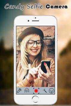 Candy Selfie Camera screenshot 1