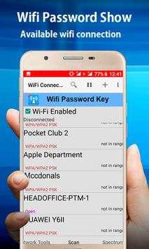 Wifi Password Show & wifi Analyzer 2019 screenshot 2