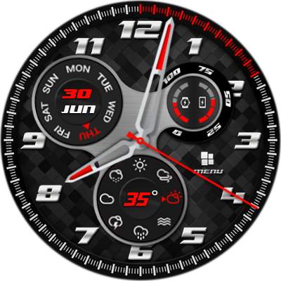 Extreme Watch Face & Clock Live Wallpaper screenshot 25