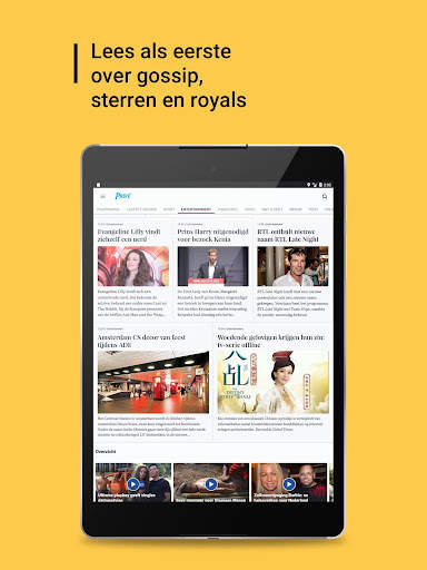 De Telegraaf nieuws-app screenshot 12
