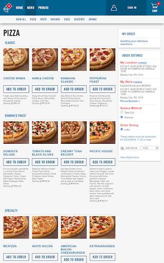 Domino's Pizza Philippines screenshot 3