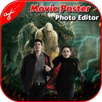 Movie Poster Photo frame : Cut Paste Editor logo
