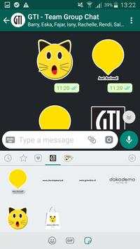 GTI Whatsapp Emoticon & Stickers screenshot 5