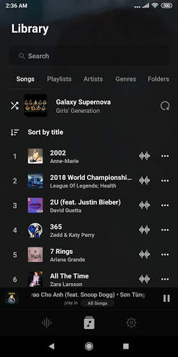 gaana lite_ Musicolet Music, player screenshot 4