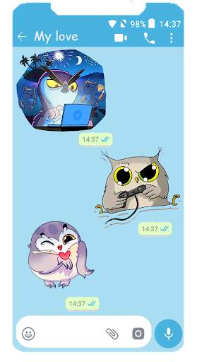 WAStickerApps OWL for WhatsApp screenshot 3