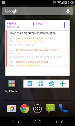 My Effectiveness Habits screenshot 8