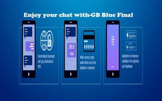 GB WhatsAap Blue Final screenshot 2