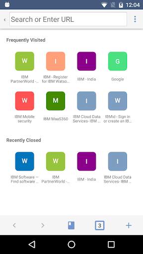 MaaS360 Browser screenshot 4