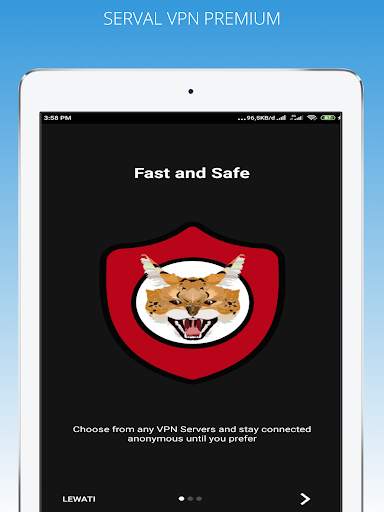 Serval VPN - Free Unlimited, Protects Your Privacy screenshot 9