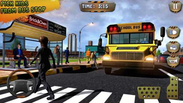 Sopir Bus Sekolah Tinggi: Bus Transport Game screenshot 2