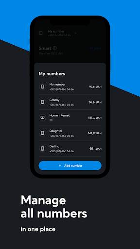 My Kyivstar: mobile services screenshot 2