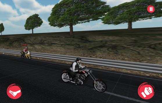 Motor Bike Attack Game: Race and Shoot screenshot 1