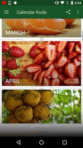 Calendar 2020 "Malaysia" скриншот 4