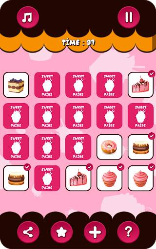 Sweet Pairs Memory Game screenshot 5