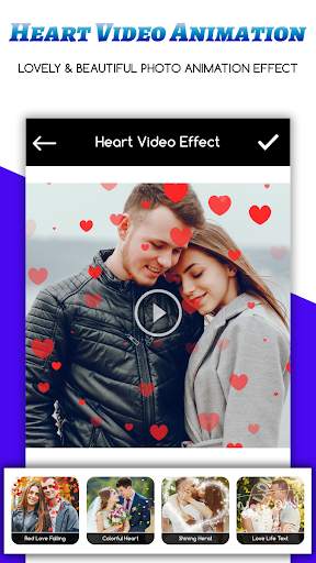 Love Effect Photo Video Maker - Video Animation screenshot 1