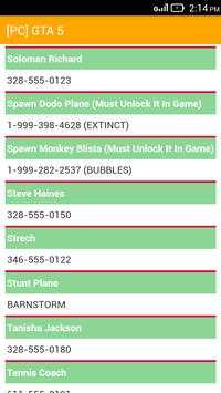 Cheats of GTA screenshot 4