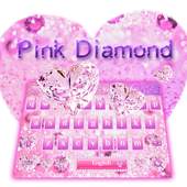 Pink Diamond Keyboard Theme 10001002