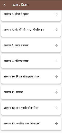 Class 7 Science in Hindi screenshot 3