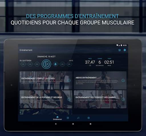 Exercices à la Maison - Fitness et Bodybuilding screenshot 17