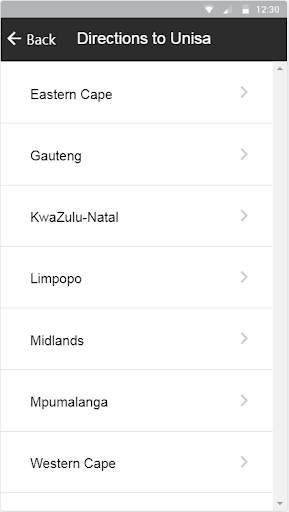 UNISA MCQ App screenshot 2