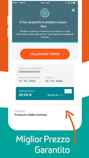 Saba - App di parcheggio screenshot 6