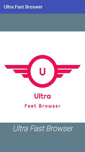 Ultra Fast Browser - Fast and Secure screenshot 1