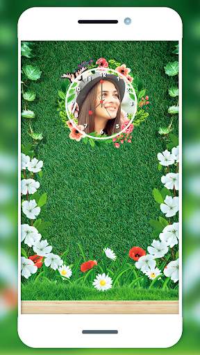 Photo Clock Live Wallpaper : Clock Photo editor 6 تصوير الشاشة