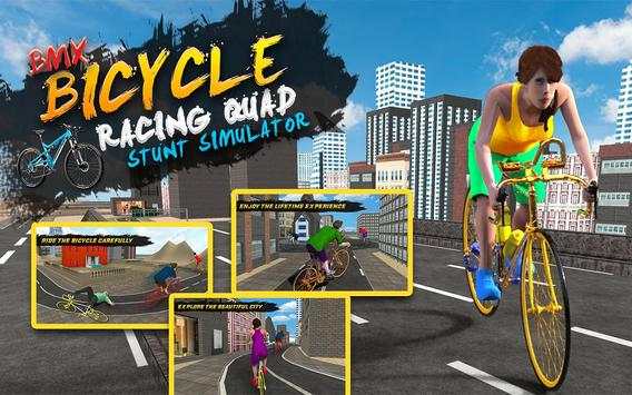 BMX bicycle racing - quad stunt simulator screenshot 8