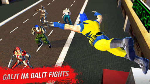 Superhero Labanan - Kalye Aksyon Lumalaban screenshot 4
