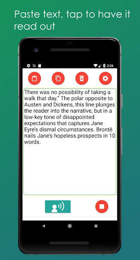 Read Out Text Aloud (Text to Speech) 1 تصوير الشاشة