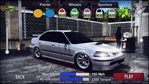 Civic Drift & Driving Simulator screenshot 2