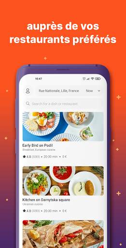 Rocket－livraison de repas screenshot 2