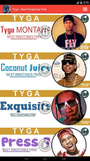 Tyga - Best Ringtones Free screenshot 1