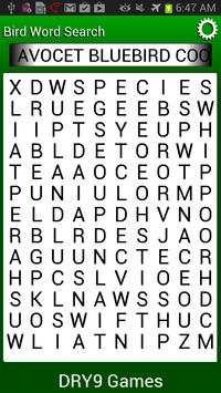 Bird Word Search screenshot 1