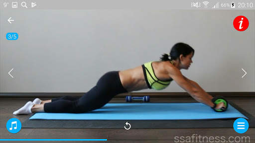 Flat Stomach Workout - Exercises for Ab and Belly screenshot 8
