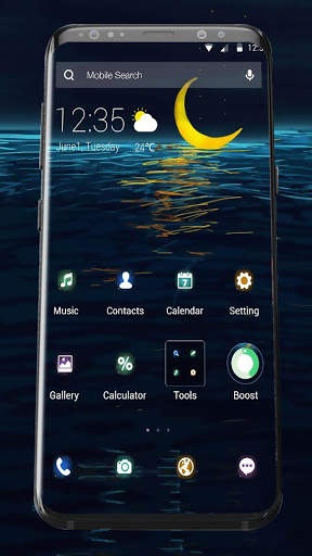 Moon APUS Launcher Theme screenshot 4