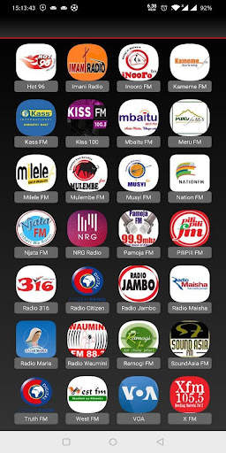 Radio: stream Kenyan stations screenshot 2
