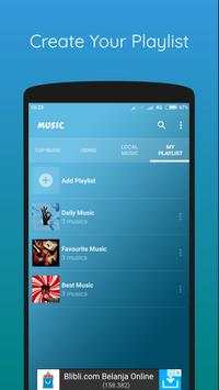 Audio Music Player & Equalizer - Online Mp3 Player screenshot 4