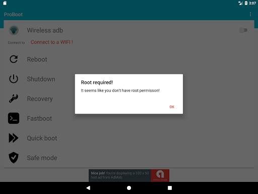 Wireless ADB , Advanced Reboot  (Root recommended) screenshot 6