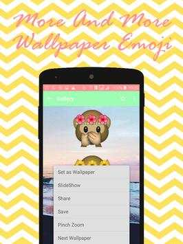 Emoji Wallpapers 4 تصوير الشاشة