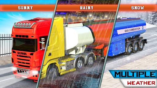 Oil Truck Driving: Truck Games screenshot 5