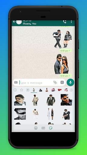 Romantic Prabhas whatsapp sticker screenshot 6
