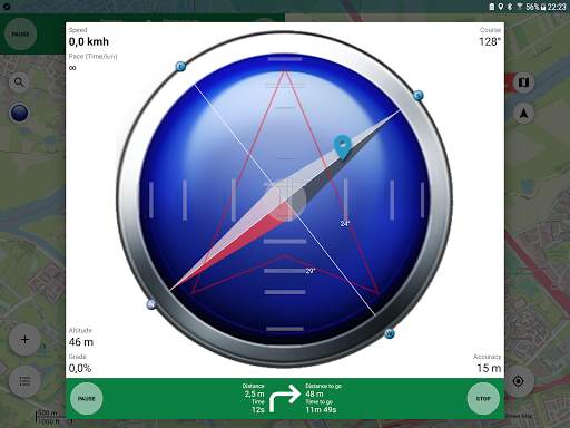 Tracky, Off-road GPS navigation screenshot 3