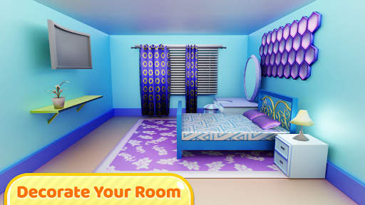 Doll House Design: Girl Home Game, Color by Number screenshot 2