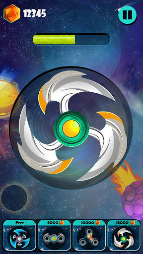 Fidget Spinner : Space Simulator screenshot 10