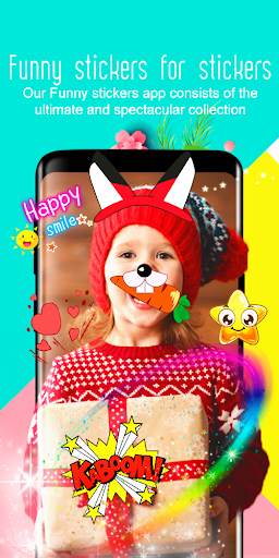 Funny Stickers For Pictures screenshot 3