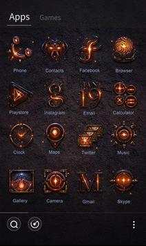Darkon II GO Launcher Theme screenshot 3